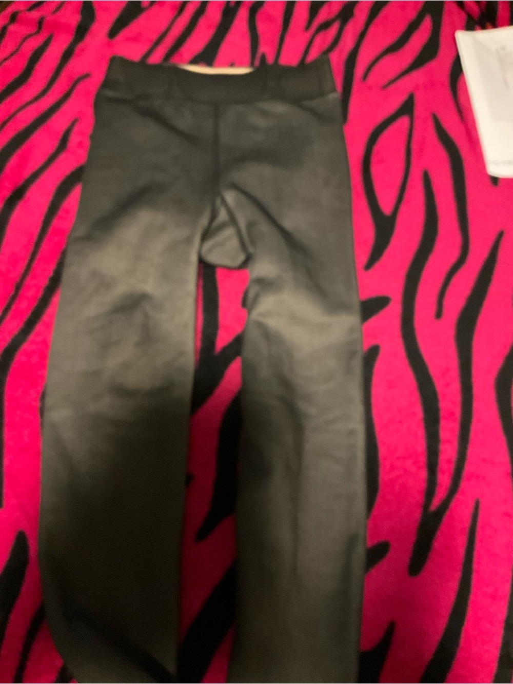 Black Stretch MELANIN FLEECE TIGHTS